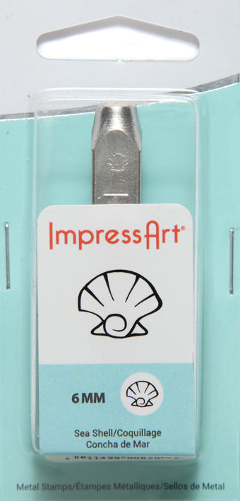 IA1519-K6: Impressart Shell Design Stamp 6mm - 1 Each