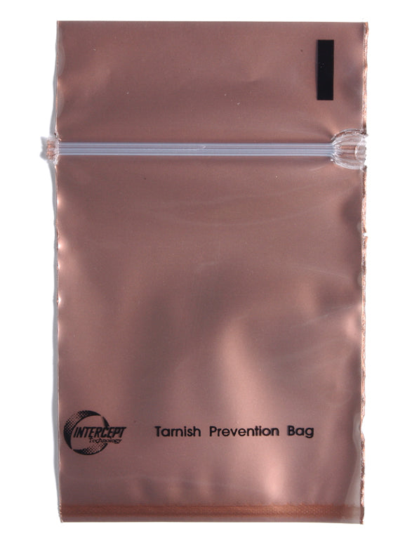 MS904-2X3: Anti-tarnish Zip Bags 2.5x3 10PC