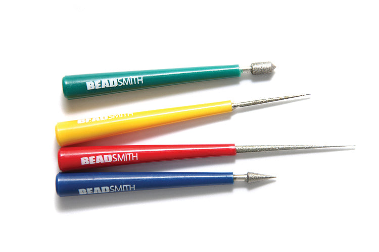 TL76-C4: Bead Reamer Set 4 Piece/color Diamond Coated 1 Each