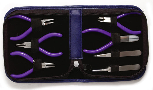 FI456: Beadsmith Mini Tool Set 7 Pieces With Case 1 Each