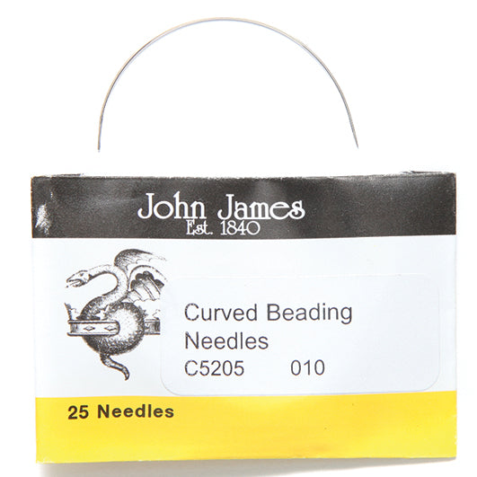 FI281-10C: Needle John James Beading #10 Curve C5205-10 25PC