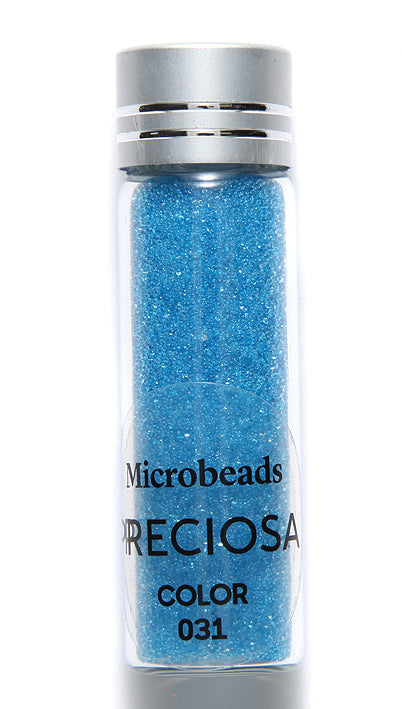 1MB274-T: CZ Micro Beads Maya Blue 10GM