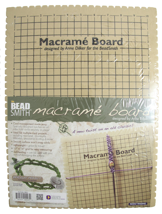 FI467-M: Macrame Board Foam 11.5x15.5 Inch - 1 Each