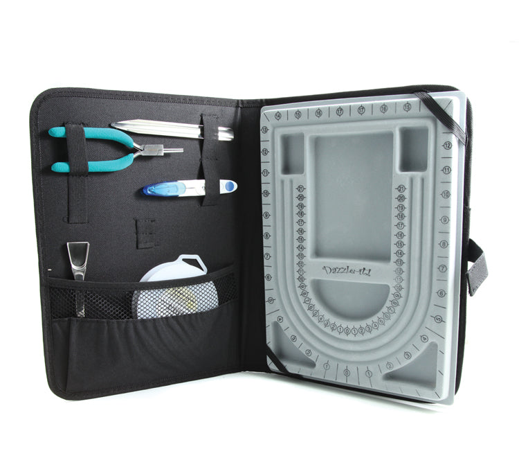 FI477-TC: Layout Board With Travel Case 9.5x12.5 Inch - 1 Each