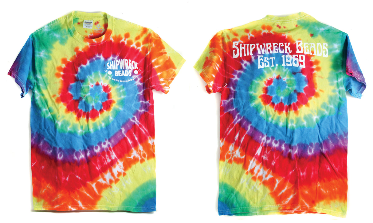 3MS798-M: Shipwreck T-shirt Tie Dye Medium - 1 Piece