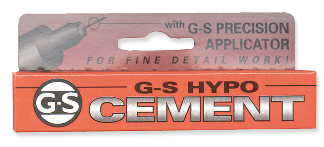 FI406: Hypo Cement/glue For Bead Tips 1/3 oz GROUND SHIP ONLY