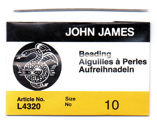 FI281-10: Needle John James Beading #10 L4320-E10 25PC