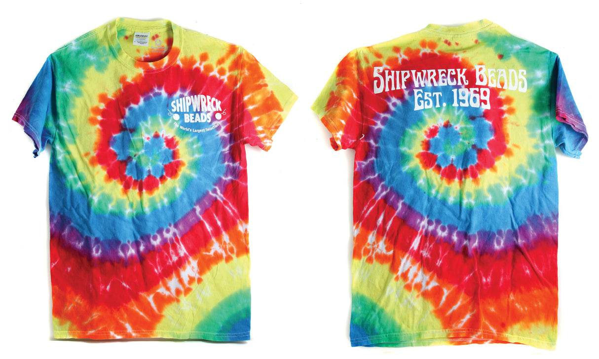 3MS798-S: Shipwreck T-shirt Tie Dye Small - 1 Piece