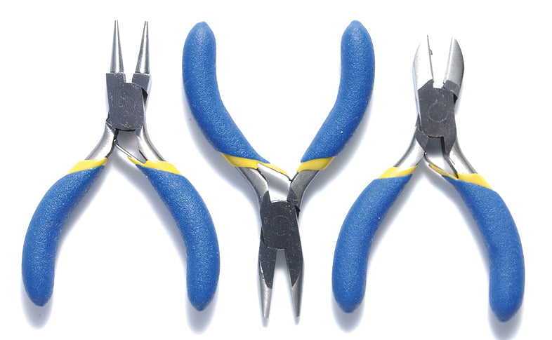 FI486: Beadalon 3 Piece Miniature Plier Set