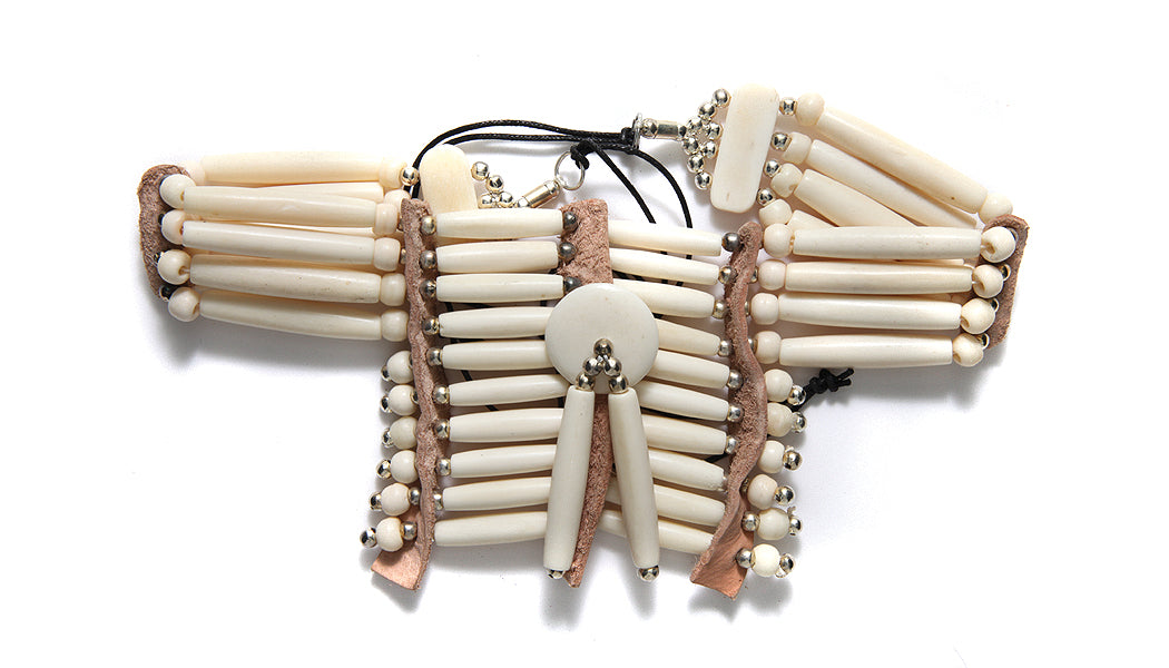 BN940-11: Bone Multi Strand Choker