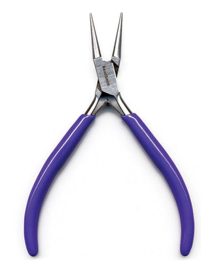 FI482: Round Nose Plier Purple Handle - 1 Each