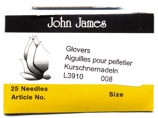 FI279-8: Needle John James Glover #8 L3910-08 25PC