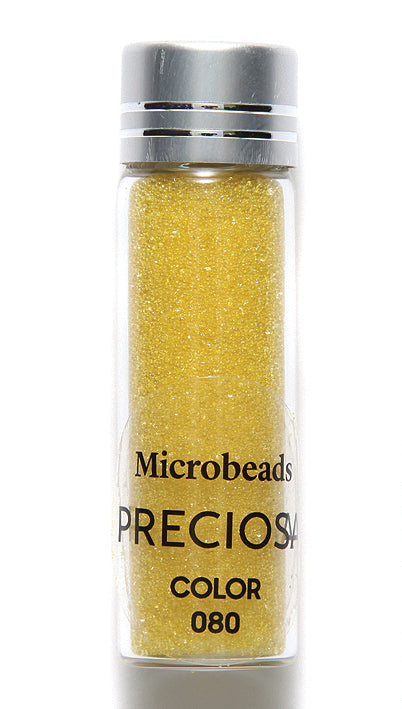 1MB226-T: CZ Micro Beads DK Yellow 10GM