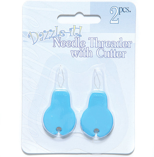 FI473: Needle Threader With Cutter 2 Piece - Pack