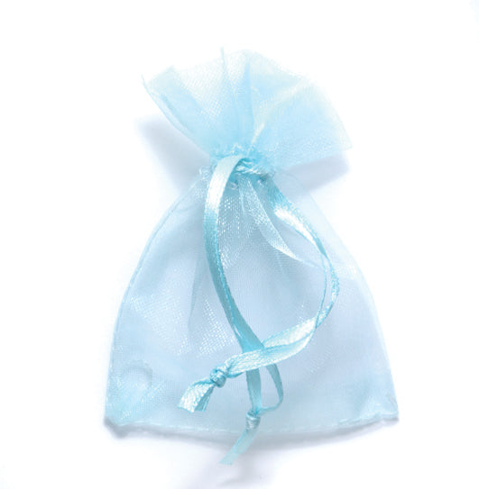 9MS787-63: Jewelry Bag Aqua 6x9cm-10PC Pack