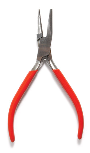 FI401-3: Pliers 3 Step Roundnose And Hollow - 1 Each