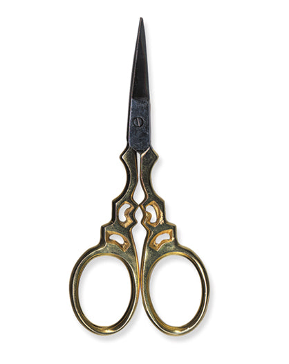 FI421: Scissors Gold Handle 3.5 Inch - 1 Each