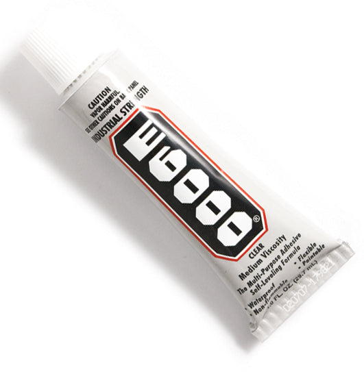 FI399: E6000 Clear Multi-purpose GLUE 1OZ TUBE GROUND SHIP