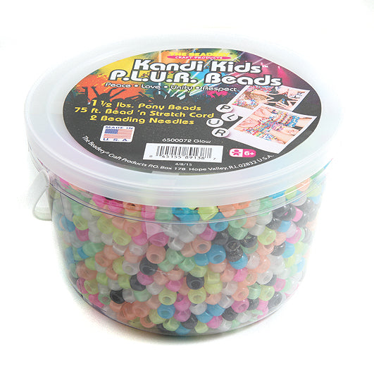 KT3010-3: Kandi Kolor Plur Bucket Glow Mix - 1 Kit