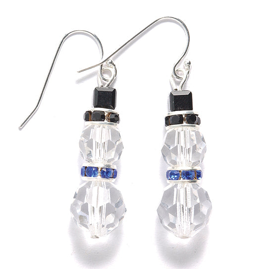 KT2002: Crystal Snowman Or Woman EarringKT Asst 1KT