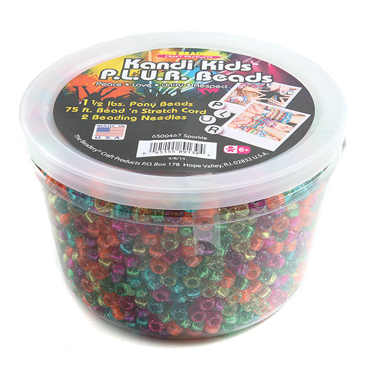 KT3010-4: Kandi Kolor Plur Bucket Jelly Sparkle - 1 Kit