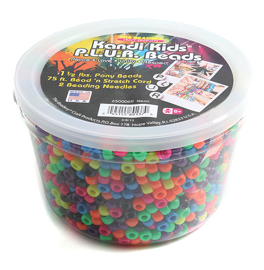 KT3010-2: Kandi Kolor Plur Bucket Neon Mix