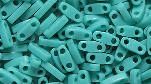 51SD185: Quarter Tila 2-H OPQ Turquoise 1.2x5mm 10GM