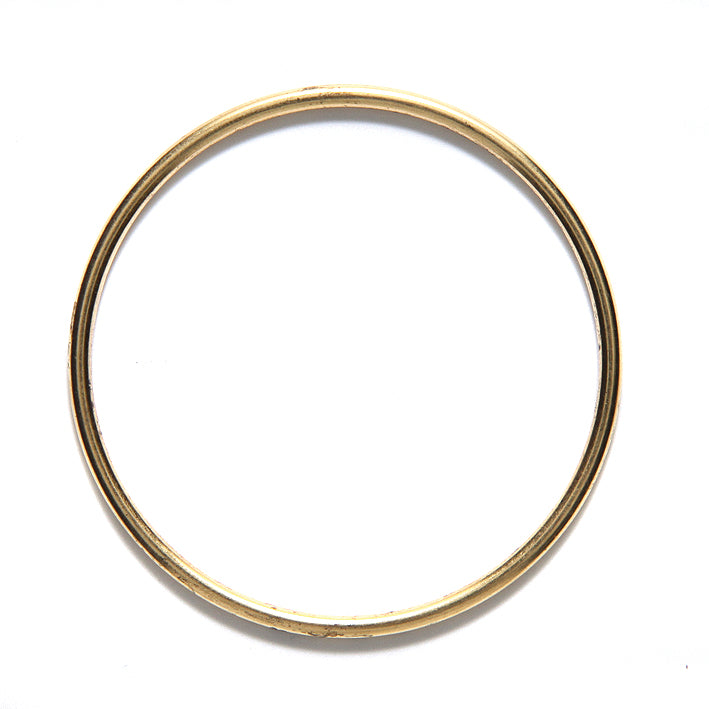 ND4143-AG: Nunn Open Hoop 49mm ANT Gold 35mm ID -1EA