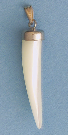 MP30: Mother Of Pearl Tusk With Cap SPL Cap 30mm