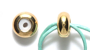 BR2000-RG: Slider Clasp 2mmID 8mm Gold-1EA