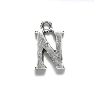 ND1000-NS: Nunn Initial Letter N 14mm ANT SIL-1EA