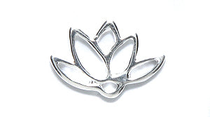 AM311-M: Amoracast SS Charm/link Lotus 10x14