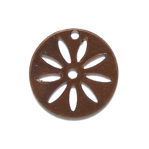 VJ6023: Vintaj Round Flower Stencil 16mm