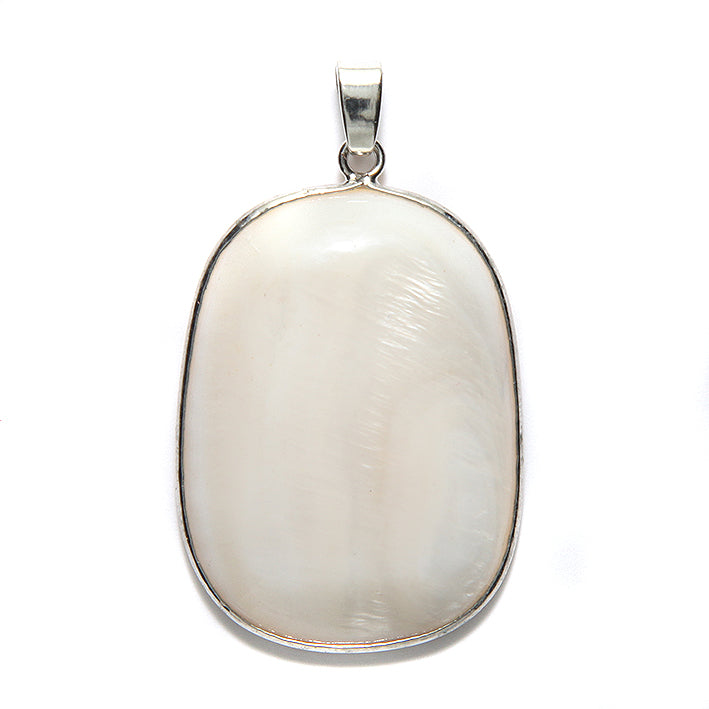 MP171-B: Mother Of Pearl Pendant W/Bail 30x40mm