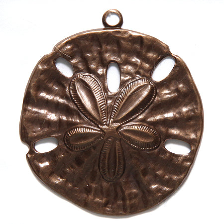 VJ6117: Vintaj Sand Dollar Pendant 32mm