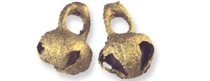 BL350-G: Dancing Bell Jingle Brass 6mm- 50PC