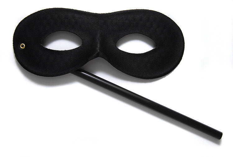 MS290-1: Craft Mask On Stick Black 6.5 Inches 1 Each