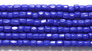 9SC174: CZ Seed Bead 3-cut MED Blue 9/0 10HK