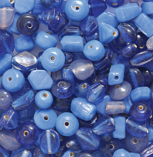 1VE574: MIX Small Sapphire Blues-100GM