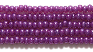 11SB197-2SR: CZ Seed Bead Coated Luster Purple 11/0-1HK