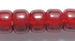 9IC245: Crow Trans DK Ruby 9mm- 100PC