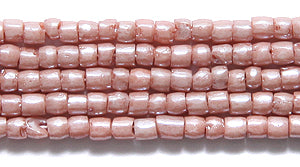 9SC392-A1: CZ Seed Bead 3-cut Terra Sfinx Rose 9/0 5HK