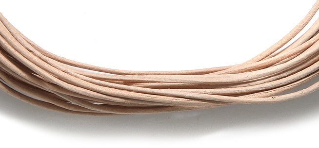 10LC151-5: Leather Cord Natural 1mm 5MTR