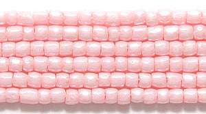 9SC6191: CZ Seed Bead 3-cut Solgel Blush 9/0 5HK