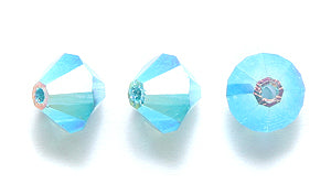 86CC567-F: Preciosa Crystal Dia Indicolite Ab2x 6x6mm-72PC