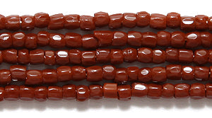 9SC152: CZ Seed Bead 3-cut LT Brown 9/0 10HK