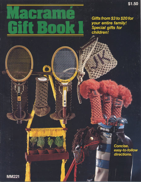 BK968-NW: Vintage Macrame Gift Book 1 Mm221 Book