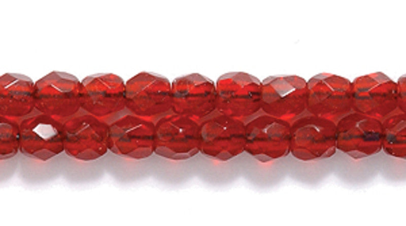 3FC246R: CZ FACET RD Trans Garnet 3mm-100PC