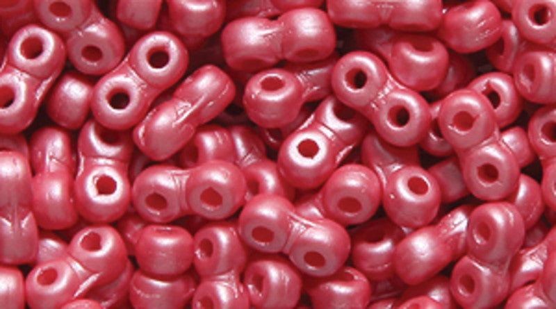 25TQ993R: CZ Infinity PWDR Prl Dusty Rose 2x5mm-150PC