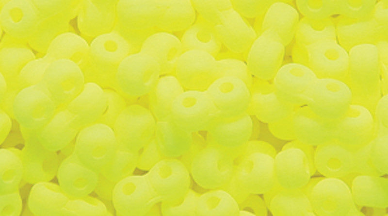 25TQ622-NMR: CZ Infinity Neon Yellow Matte 2x5mm-150PC